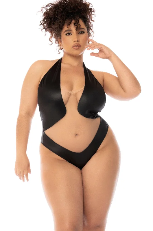 Optical Illusion Bodysuit | Plus Size