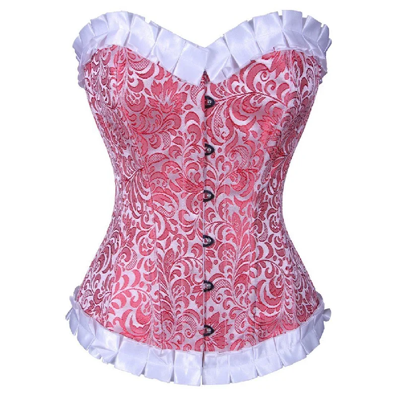 Edric Authentic Steel Boned Waist Reducing Overbust Corset