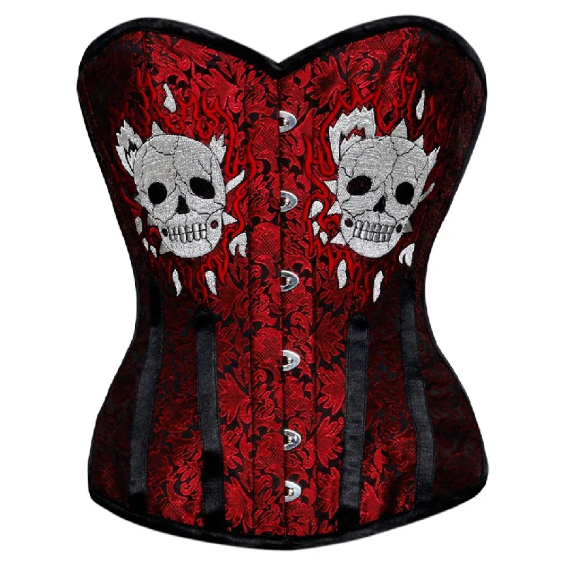 Fabienne Gothic Authentic Steel Boned Overbust Corset