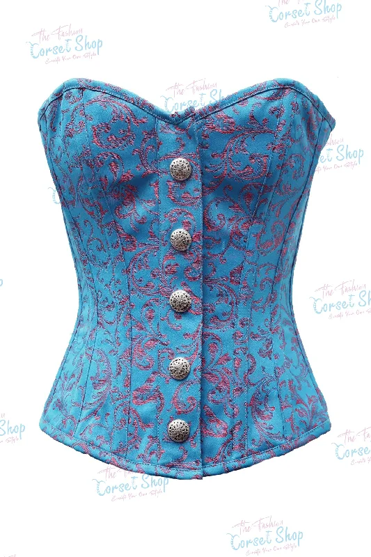 Kanteh Brocade Overbust Corset