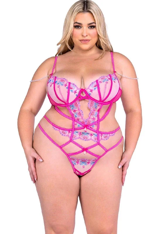 Sultry Siren Teddy Plus Size