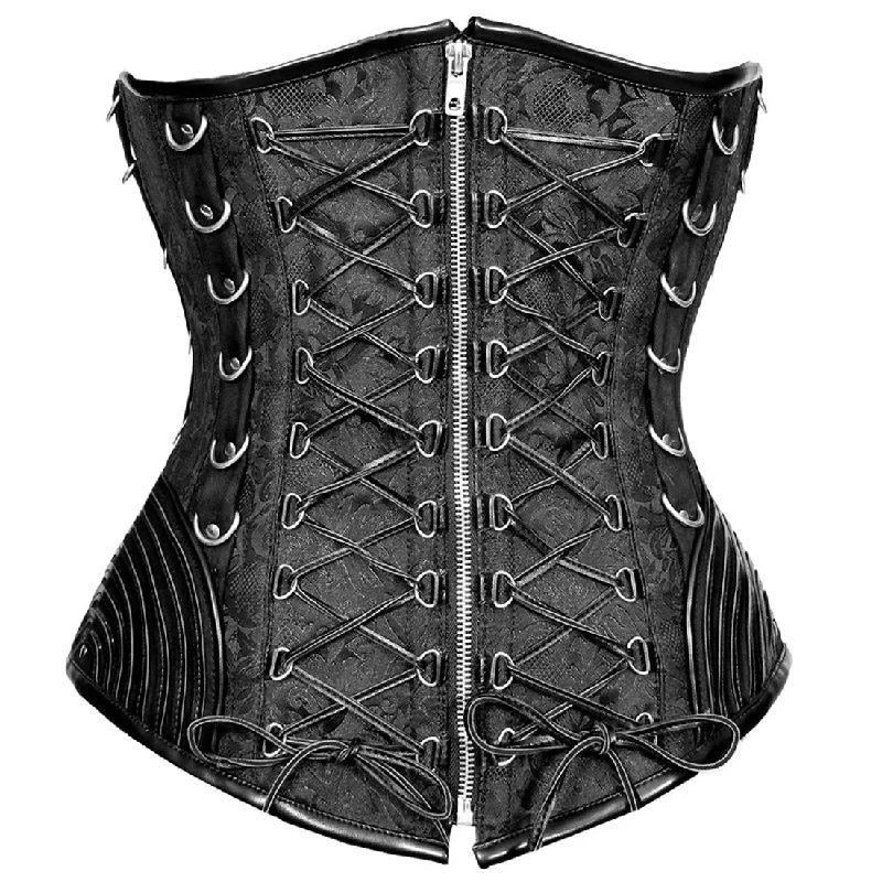 Maaike Gothic Authentic Steel Boned Underbust Corset