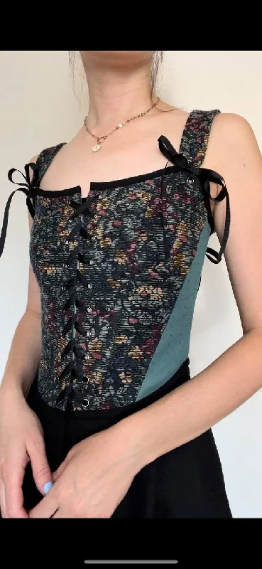 Tapestry corset, size S-M