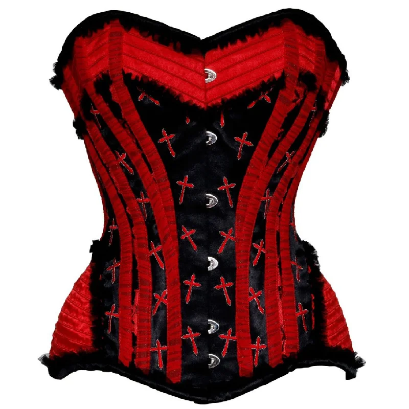 Verdad Gothic Authentic Steel Boned Overbust Corset