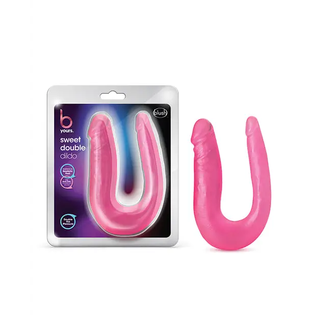 Blush B Yours Sweet Double Dildo 12.5 in. Pink