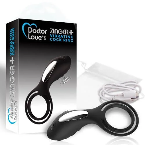 Doctor Love Zinger + Vibrating Rechargeable Cock Ring