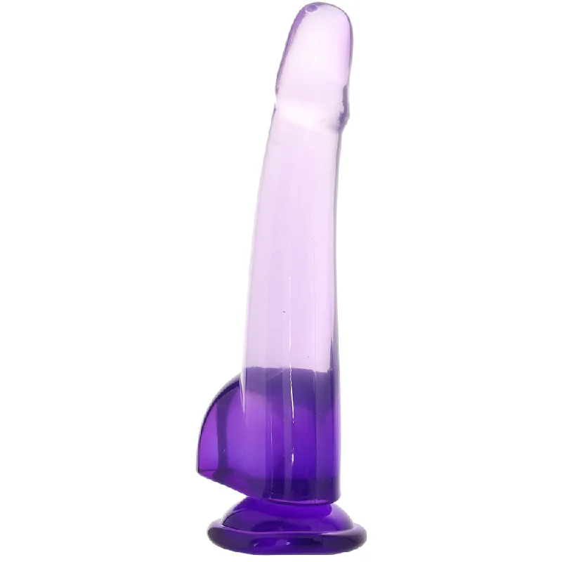 King Cock 10 Inch Smooth Ballsy Dildo in Purple