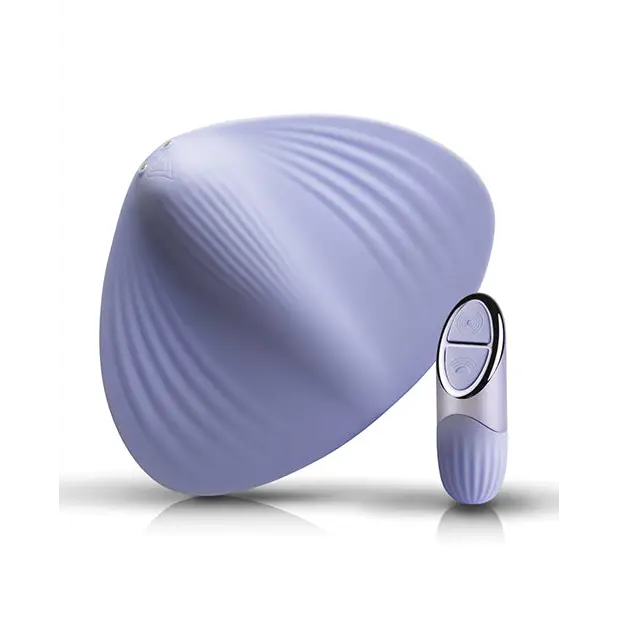 NIYA 5-Rechargeable Remote-Controlled Silicone Multi-Use Massager Cornflower