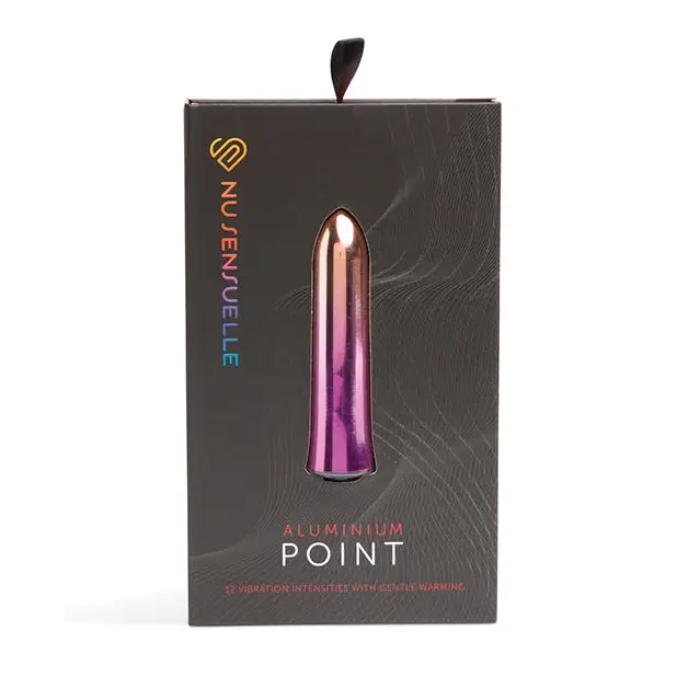 Nu Sensuelle Aluminium Point Rechargeable Bullet - Multicolor