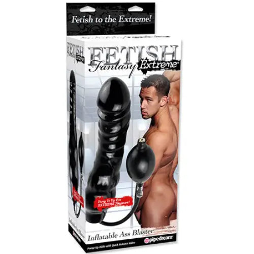 Pipedream Fetish Fantasy Extreme Inflatable Ass Blaster 11 in. Inflating Dildo