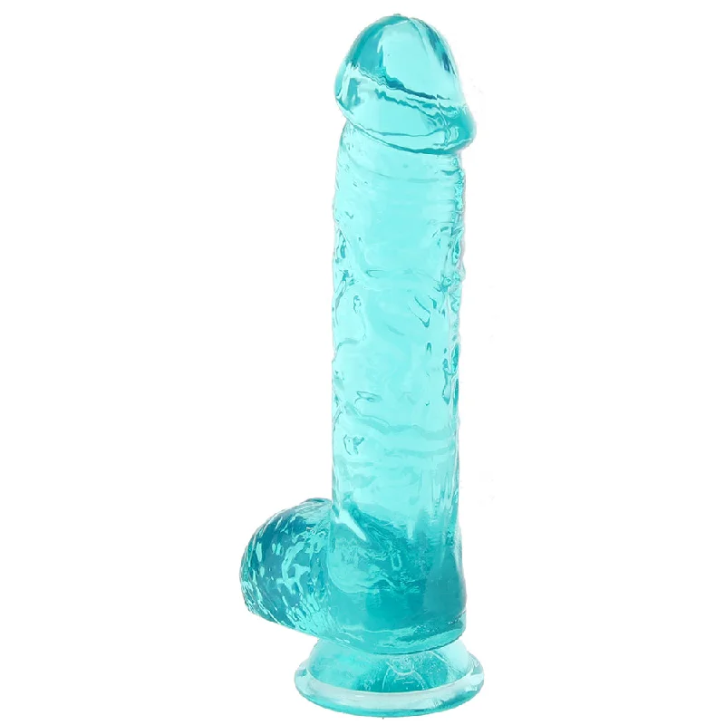 RealRock 6 Inch Realistic Ballsy Dildo in Turquoise