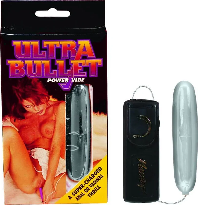 Unleash Pure Pleasure with the Ultra Bullet Power Vibrator - Silver