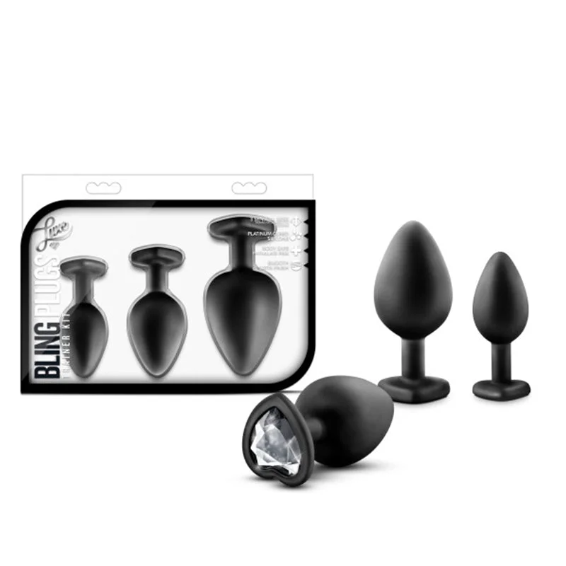 A 3 Piece Butt Plug Set