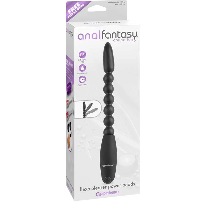 Anal Fantasy Flexa-Pleaser Power Beads Black