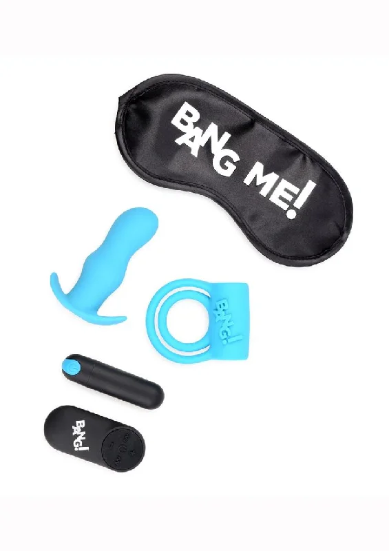 Bang! Duo Blast Plug and Cock Ring Kit (set of 4)