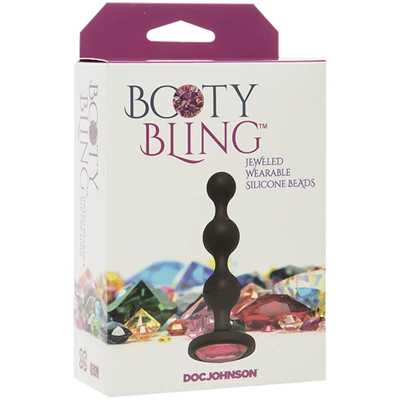 Booty Bling Wearable Silicone Beads - Pink