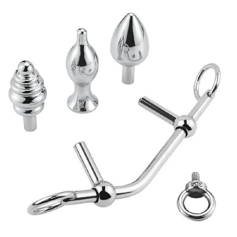 Detachable Metal Anal Hook Kinky Sex Toys