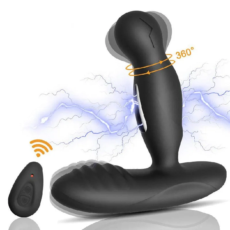 Rotating Electric Pulse Prostate Massager