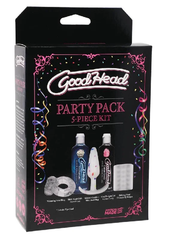 Enhance Your Pleasure with the GoodHead Party Pack 5pc