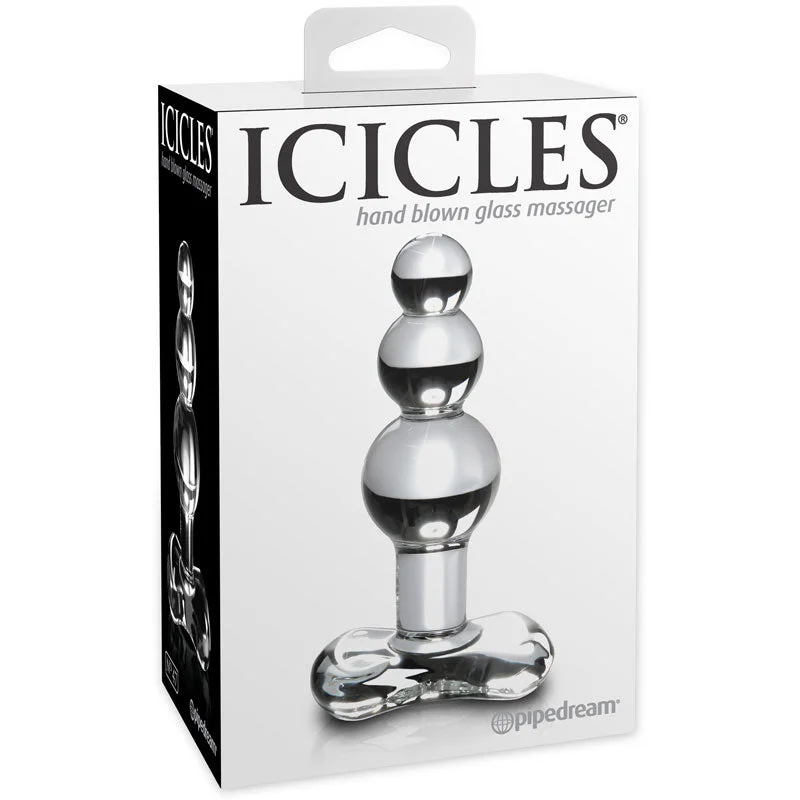 Icicles No 47 Beaded Glass Anal Plug