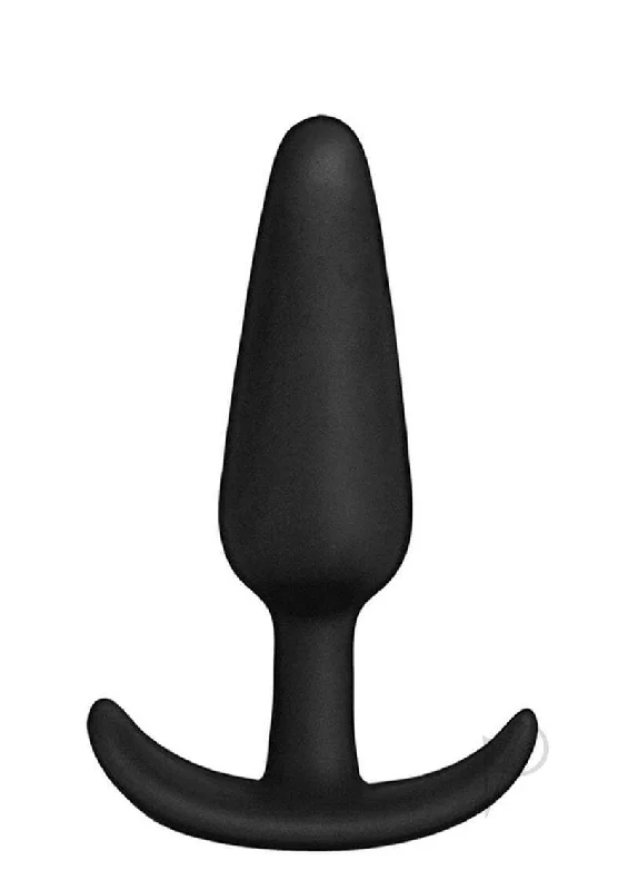 Small Silicone Anal Plug - 3 Inches Black | Ideal for Beginners | Gentle Anal Exploration