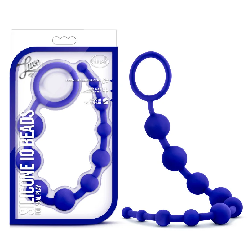 Luxe By Blush® | Indigo 12.5-Inch Anal Beads