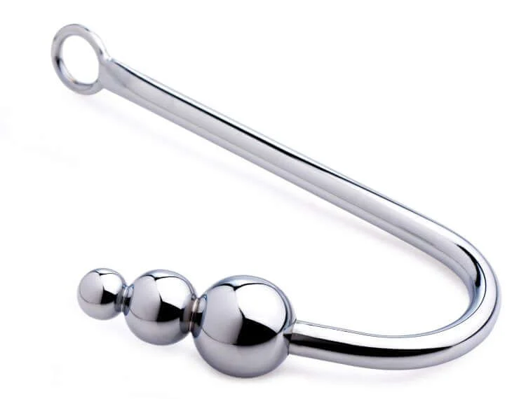 Metal Hook Beaded Anal Hook: A Sensory Experience for Advanced Anal Play