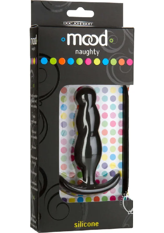 Explore Pleasurable Taboos with the Mood Naughty 3 Medium Black Anal Plug