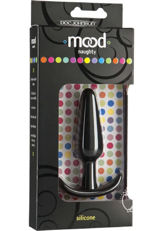 Mood Naughty Medium Black Anal Plug: Dive into New Sensations