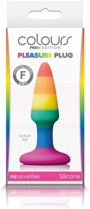 NS Novelties Colours Pride Edition Rainbow Mini Pleasure Plug