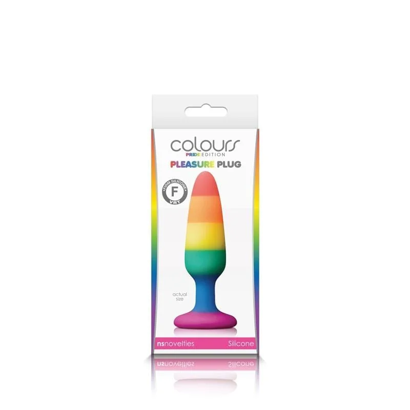 NS Novelties Colours Pride Edition Rainbow Small Plug