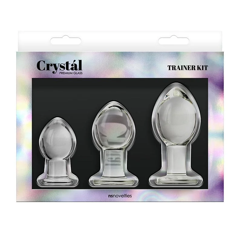 NS Novelties Crystal Plug Kit Clear