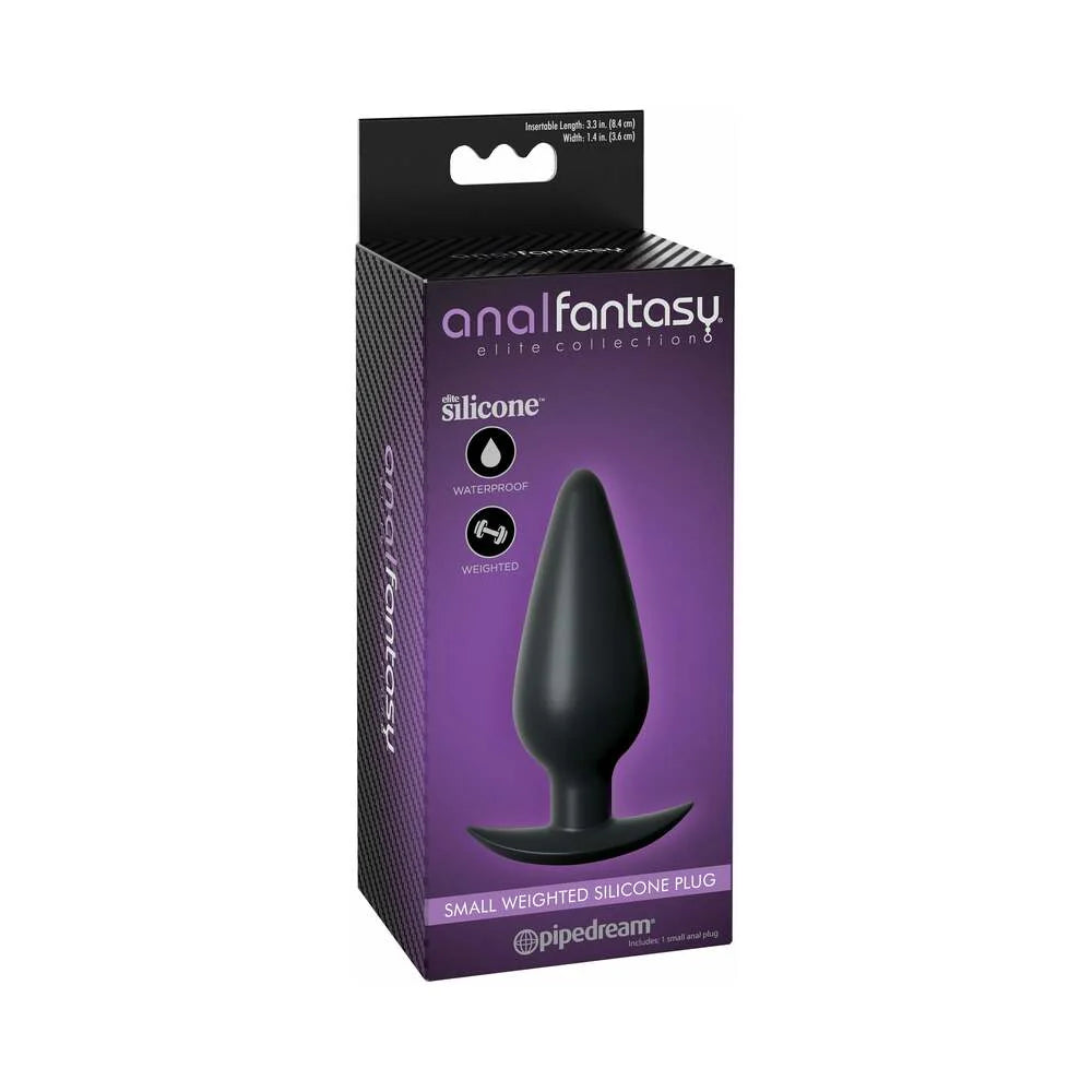 Pipedream Anal Fantasy Elite Collection Small Weighted Silicone Plug