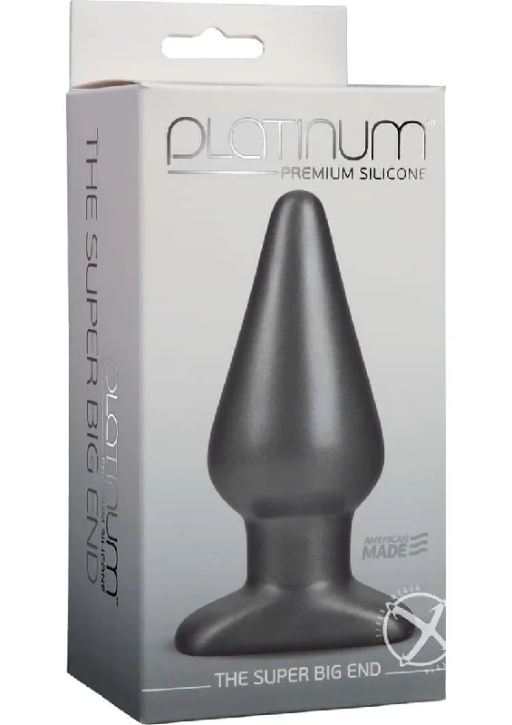 Platinum Super Big End Charcoal: Expert-Level Anal Play Pleasure