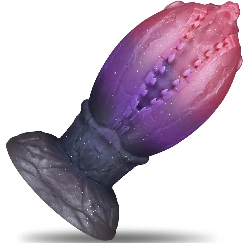 Rafflesia Butt Plug Monster Anal Toys With Zipper-Alike Teeth - Laphwing