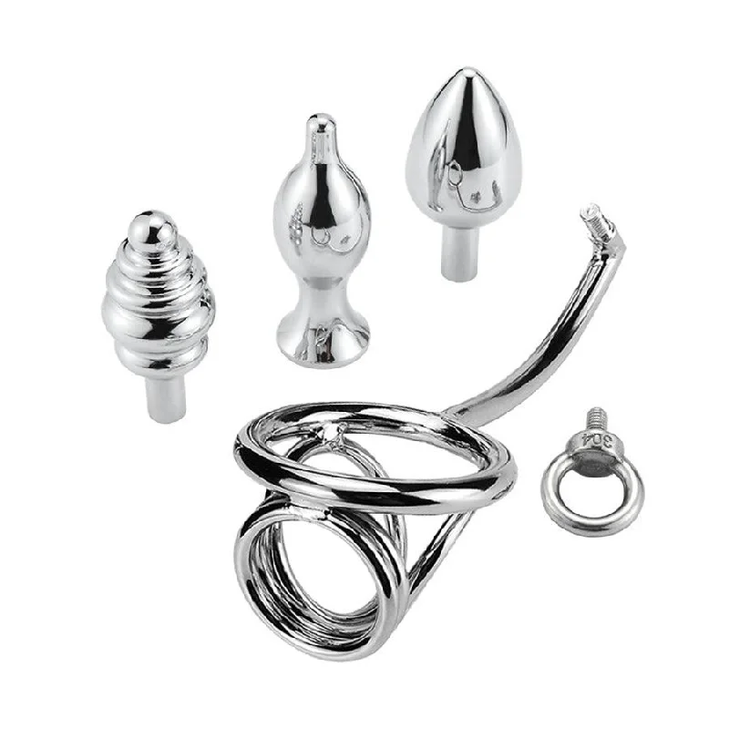 Stainless Steel Combination Male Anal Hook