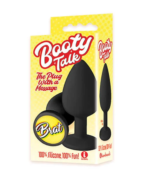 Icon Brands 9's Booty Talk Silicone Butt Plugs: Fun, Flirty, and Petite