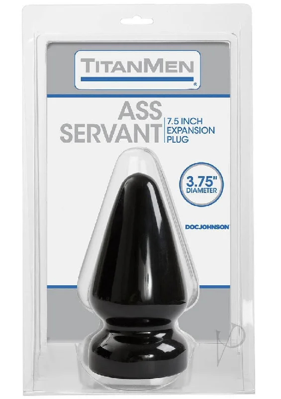 TitanMen Ass Servant 6-Inch Butt Plug for Beginners