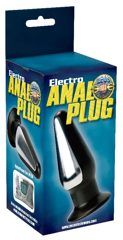 Zeus Electrosex Anal Plug for Electrifying Pleasure - Compatible with Zeus Power Boxes